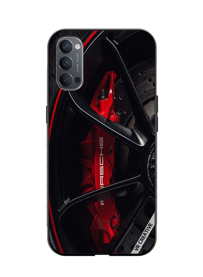 VR CREATIVE Protective Case Cover For Oppo Reno4 Pro 5G Car Design Multicolour - Image 1