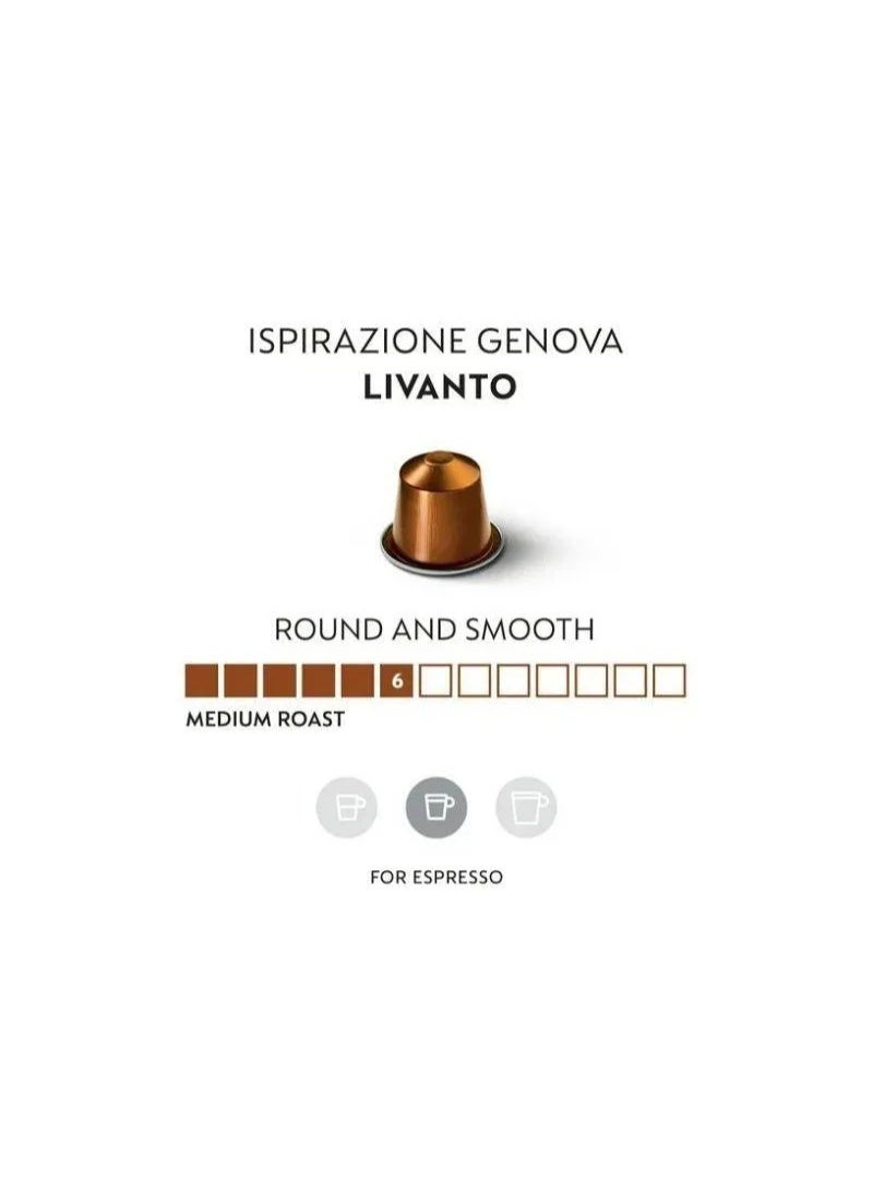 Nespresso Livanto Coffee Capsules - 10 Capsules - Image 1