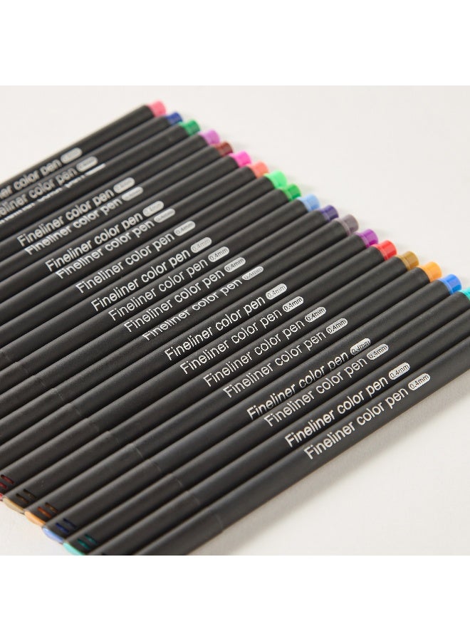 LIFESTYLE 100-Piece Colour Fineliner Set for Kids - Image 4