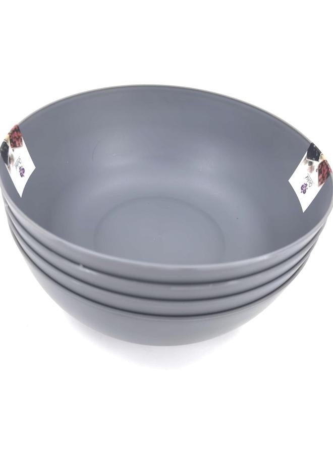Orchid 4-Pieces Set of Bowls 900Ml - Grey