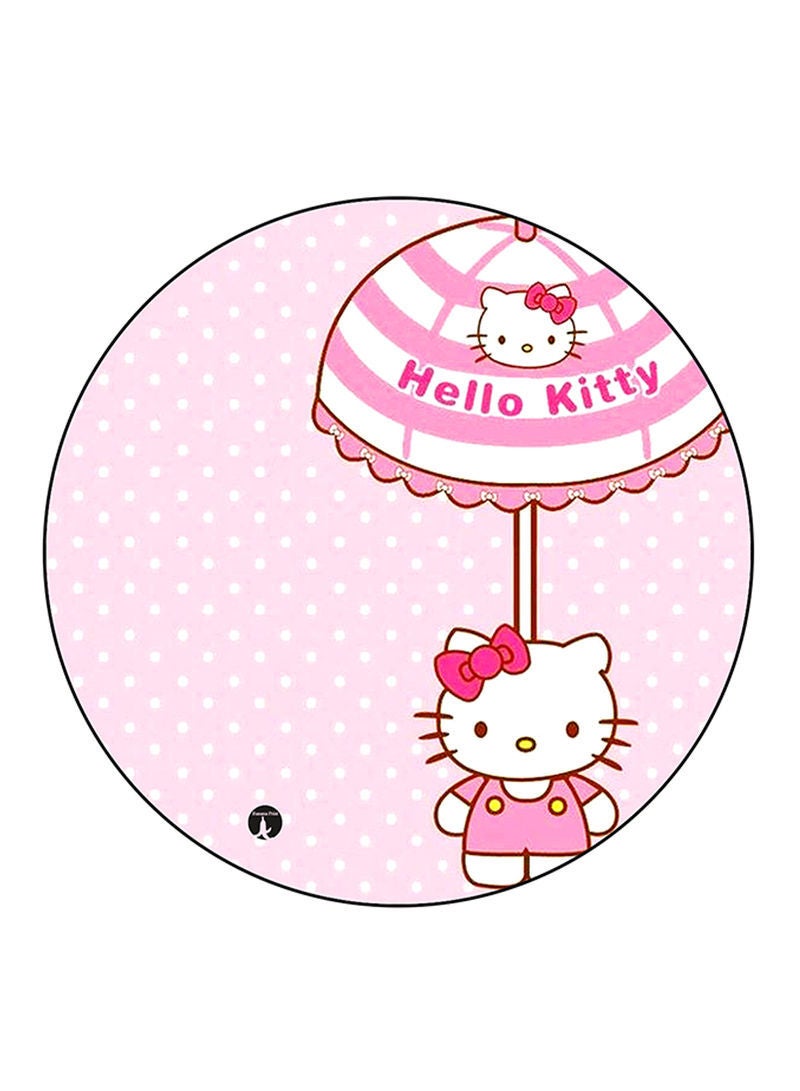 RKN Hello Kitty Printed Fridge Magnet  Round  Multicolour - Image 1