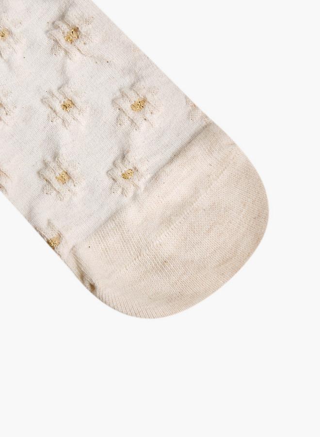 Celeste Pack of 5 Ankle Length Cotton Socks - Image 3