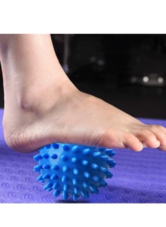 Oasisgalore Spiky Massage Ball Roller for Deep Tissue, Plantar Fasciitis, and Stress Relief (Blue)  - Image 3