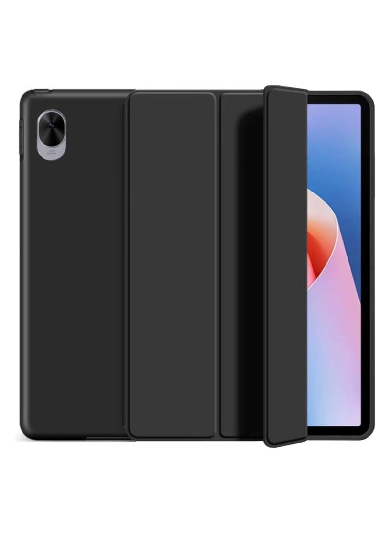 GUDOO Tablet Cover Case Compatible with Huawei Matepad 11.5s 2024 Released, Tri-Fold Slim Case Shockproof Honeycomb TPU Case with Durable Stand Auto Wake/Sleep Cover for Huawei Matepad 11.5s Black - Image 1