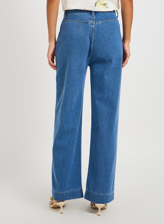 Take Two Mid Rise Wide Leg Jeans  - Image 4