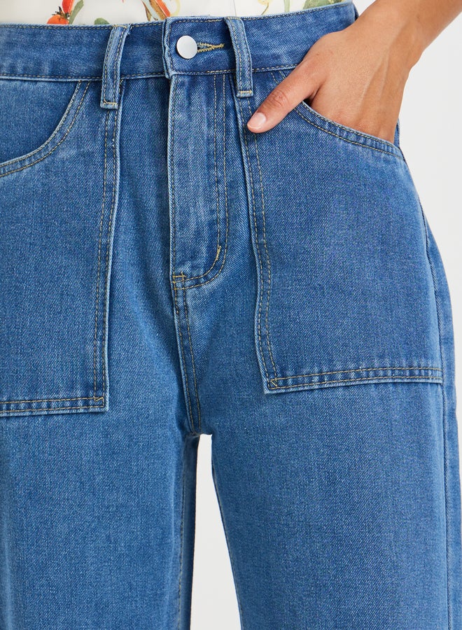 Take Two Mid Rise Wide Leg Jeans  - Image 3