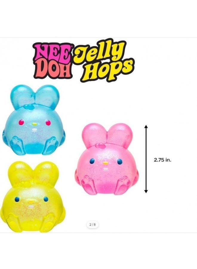 Needoh Squishy Gummy Bunny Sensory Fidget Toy Squeeze - Image 3
