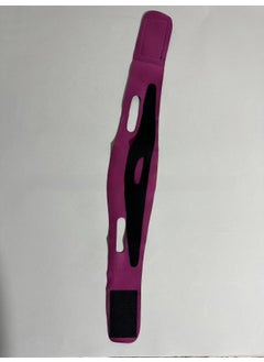 Generic Sculpting Face Lift Band for V-Line Tightening Rose Red + Black 