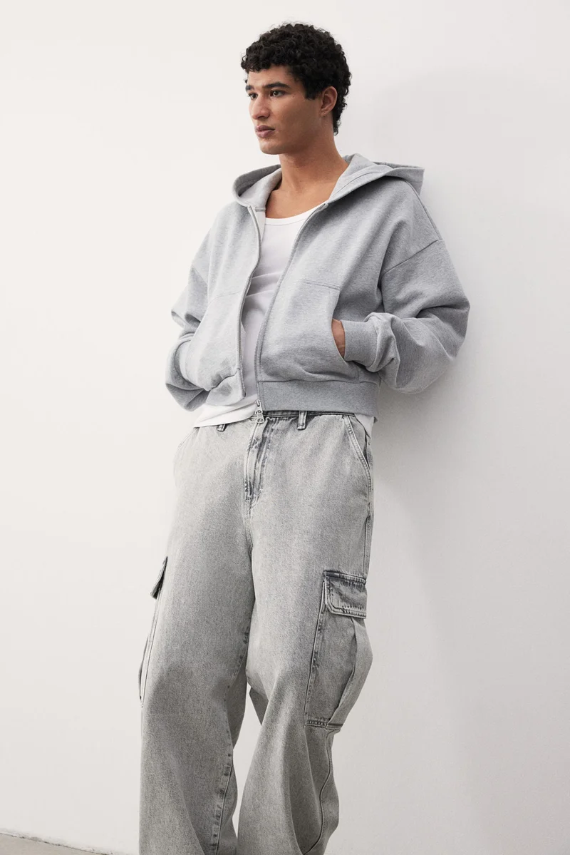 H&M Loose Cargo Jeans