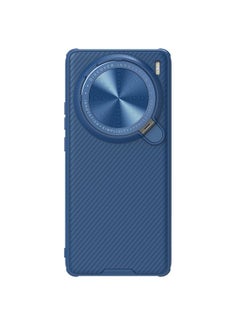 Case Cover For vivo X100 Pro NILLKIN Black Mirror Prop CD Texture Mirror Phone Case Blue