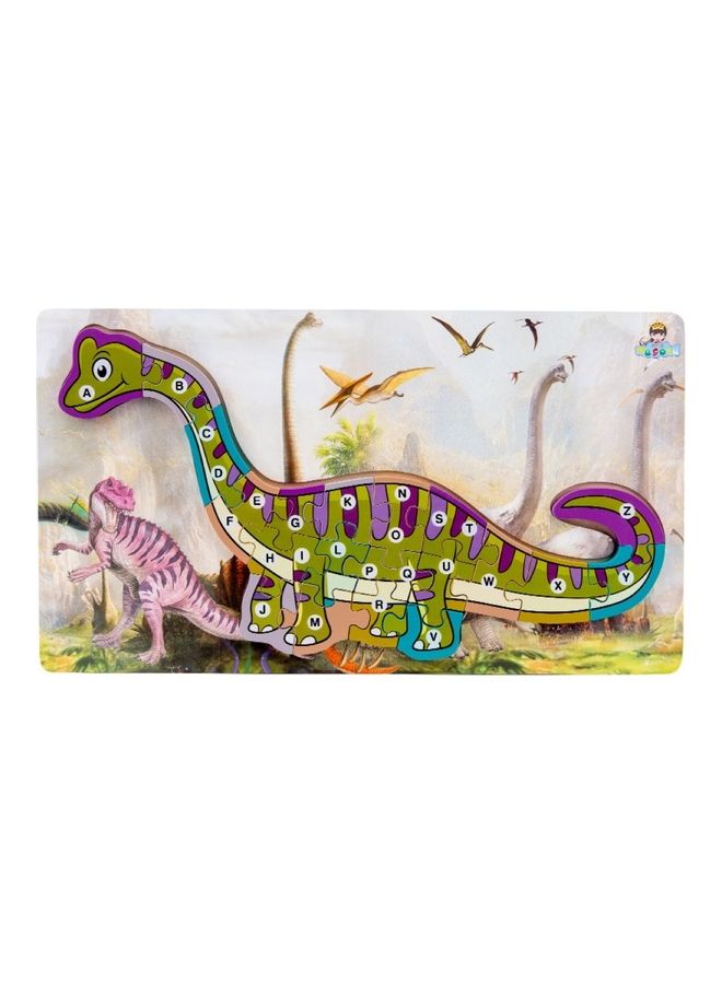 Tanystropheus Letter 3D Dinosaur Jigsaw Puzzle Set
