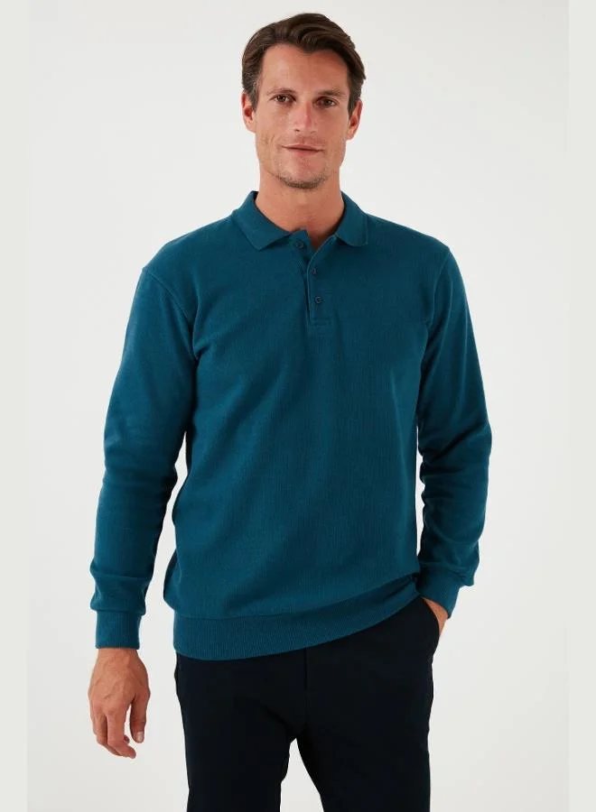 Buratti  Buratti Cotton Blend Regular Fit 2-Pack Polo Collar Sweater Men's POLO COLLAR SWEATER 456223S2 for Men | Best Price UAE