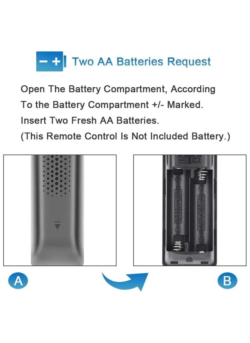 Remote for Samsung Smart TV Voice Mic Bluetooth Replacement Controller BN59-01312A and Samsung 4K 8K UHD Curve TV
