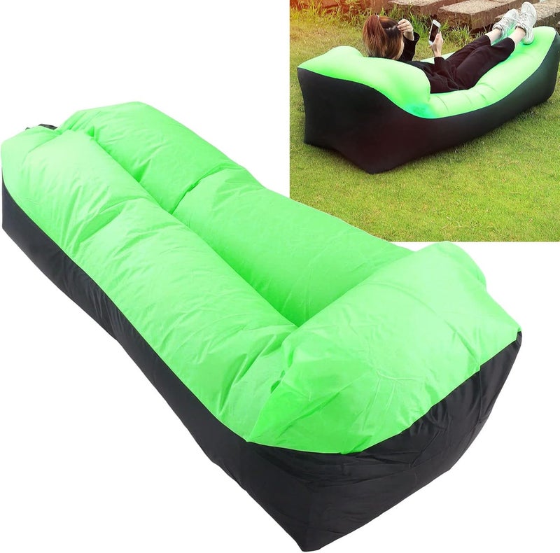 Inflatable Lounger, Oxford Portable Inflatable Sofa, Inflatable Couch for Camping, Inflatable Beach Chair for Adults, 2.3x6.1x1.7ft​ - Image 3