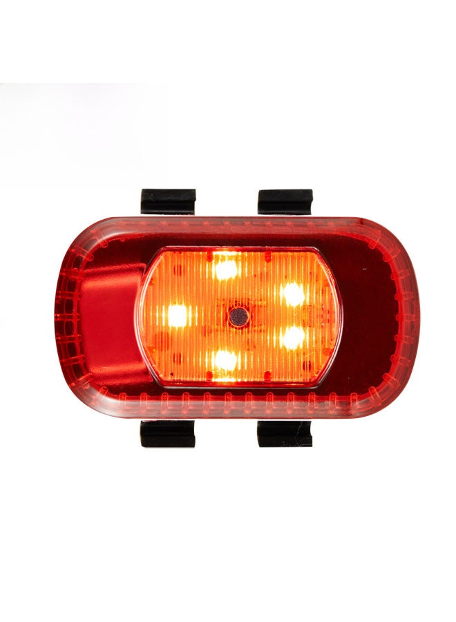 Generic Mini Bicycle Taillight Riding Taillight USB Rechargeable Riding Light Riding Equipment Safety Warning Taillight-Color:Red OPP Bag Single Pack  - Image 2