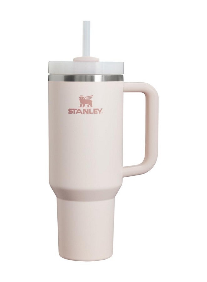 Stanley Quencher H2.0 Flowstate Stainless Steel Vacuum Insulated Tumbler With Lid And Straw For Water, Iced Tea Or Coffee, Smoothie And More, Rose Quartz 2.0, 40 Oz / 1.18 L  - Image 1