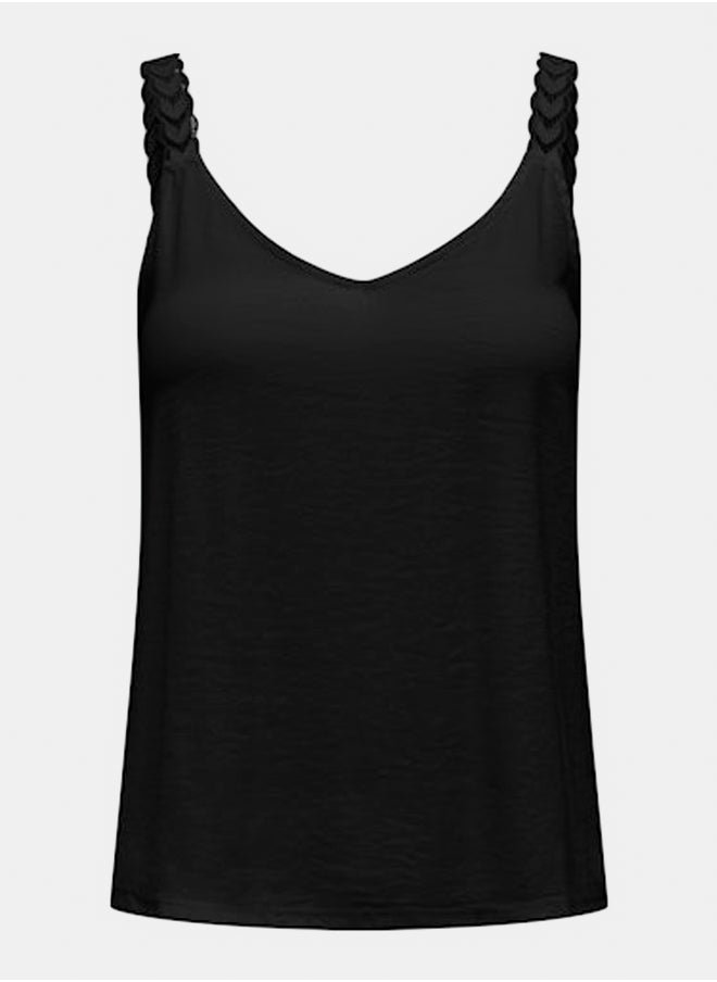 ONLY Onltilde S/L Lace Mix Top Jrs  - Image 3