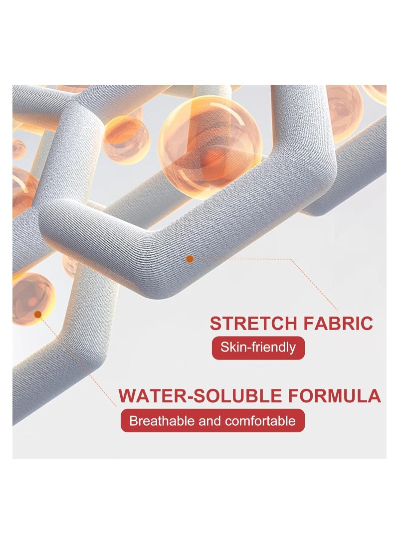 SOLARAE 10 Pain Relief Patches for Knee, Muscle, Joint, and Back Pain - Natural Heat Plaster for Targeted Relief of Neck, Knee, and Bone Discomfort - 8-Hour Long-Lasting Effect - Image 5