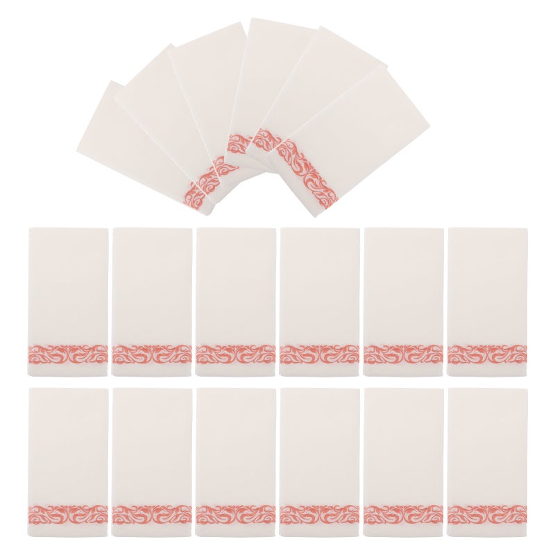 50 Sheets Reusable Paper: Luncheon Napkins For Party Table Decor - Printed Dinner Hand Towels For Wedding Banquet Guest Serviettes - Image 3
