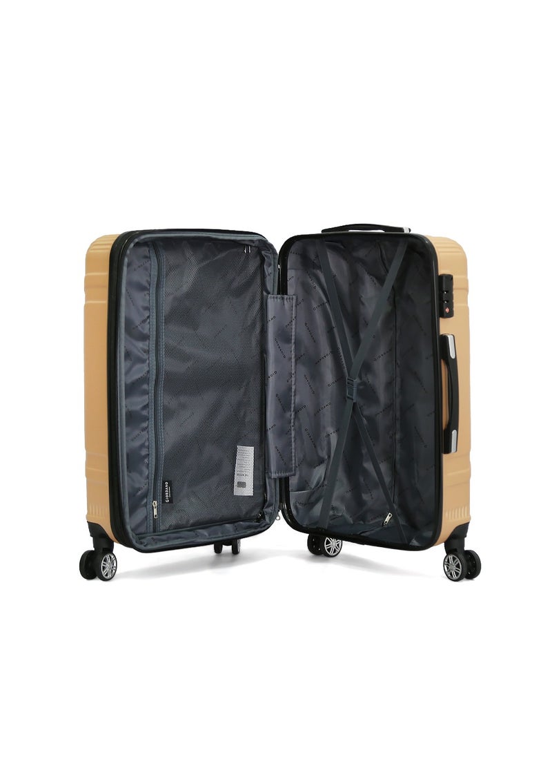 GIORDANO - Giordano Hardshell Luggage Trolley 4 pcs Set,Champagne - Image 1