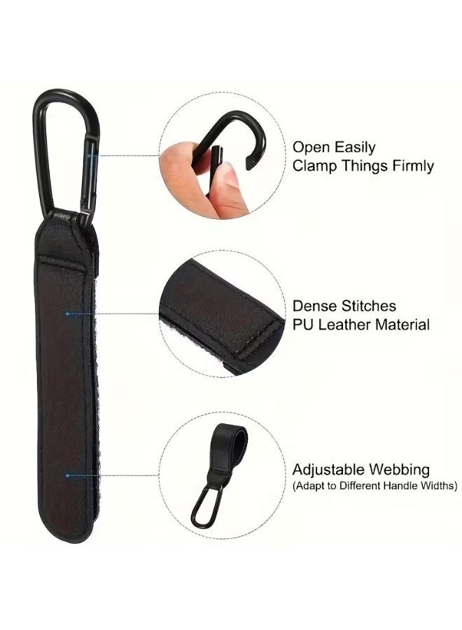 Home Clearance Sale 2pcs Heavy Duty Stroller Hooks - Non-Slip Grip, Compatible with Prams, Diaper Bags, Grocery Bags - Ideal for Moms, Travel, Showers, Christmas, Halloween, Thanksgiving Gifts - Organizer for Essentials, Travel Essentials, Compact Design, Sturdy Construction, Multipurpose Hanger, Busy Moms, Handbag - Image 5
