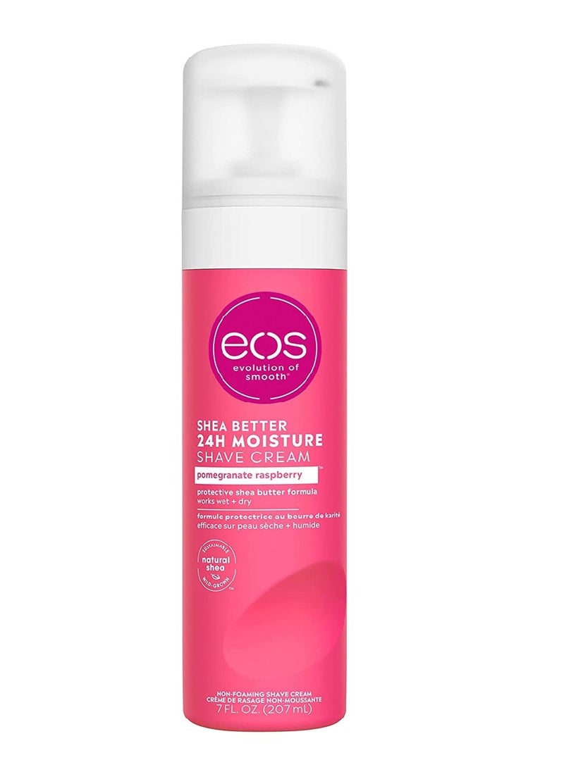 Evolution of Smooth (EOS) - Shea Better Shave Cream Pomegranate Raspberry 207 ml - Image 1
