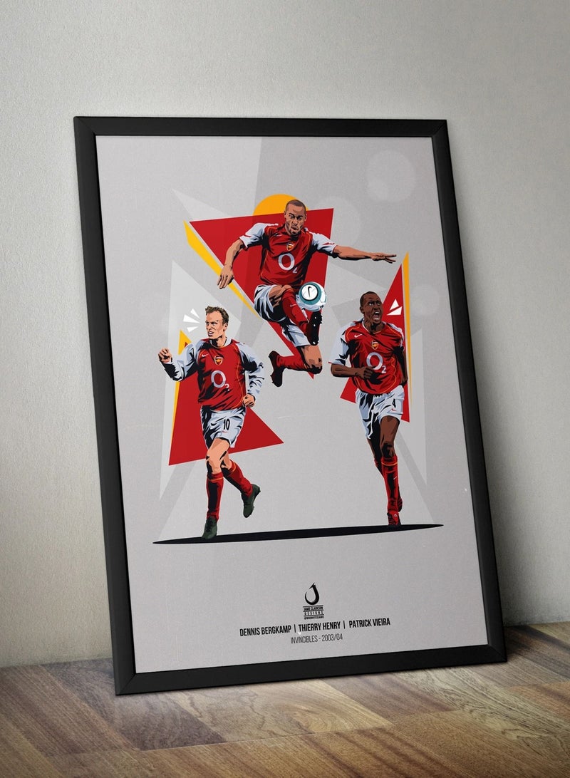 Boomah Accessories Arsenal Invincibles Poster with Frame 30x40cm