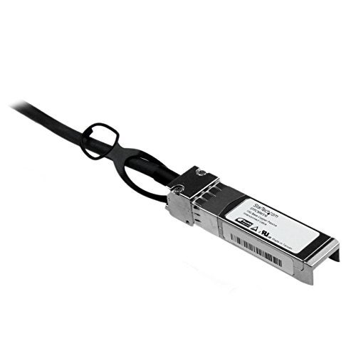 StarTech.com Cisco SFP-H10GB-CU1M Compatible 1m 10G SFP+ to SFP+ Direct Attach Cable Twinax - 10GbE SFP+ Copper DAC 10Gbps Low Power Passive Transceiver Module DAC Firepower ASR920 (SFPCMM1M) - Image 2
