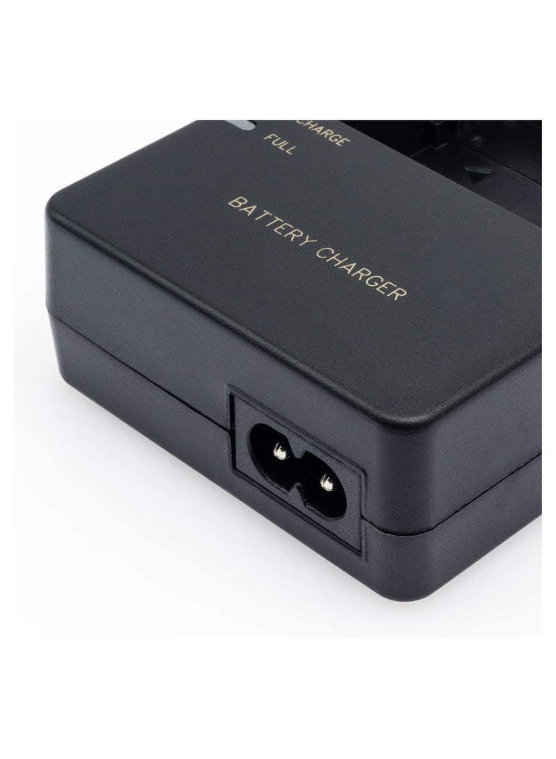LC-E8 Quick Battery Charger Compatible with LC-E8 LP-E8 Battery for Canon EOS Rebel T2i T3i T4i T5i 550D 600D 650D 700D X4 X5 X6 X6i X7i, Not for Rebel T2, T3, T4, T5 - Image 2