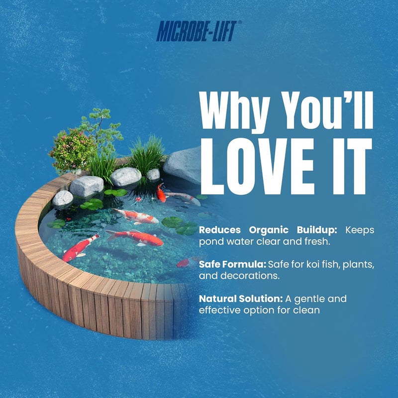 Microbe Lift MICROBE-LIFT Concentrated Barley Straw Extract for Ponds - 1 Gallon - Image 3