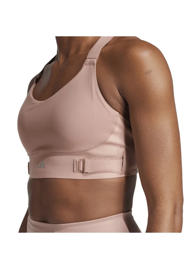 اديداس adidas FASTIM L HS BRA Red Training BRA for Women - 2XSB