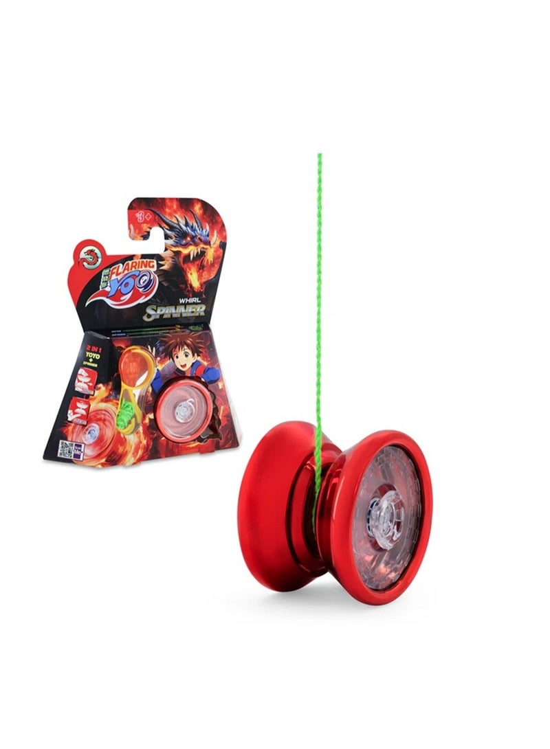Flaring Yo Whirl Spinner Yo-Yo – Smooth Spin Performance YoYo for Tricks & Skill Play - Image 1