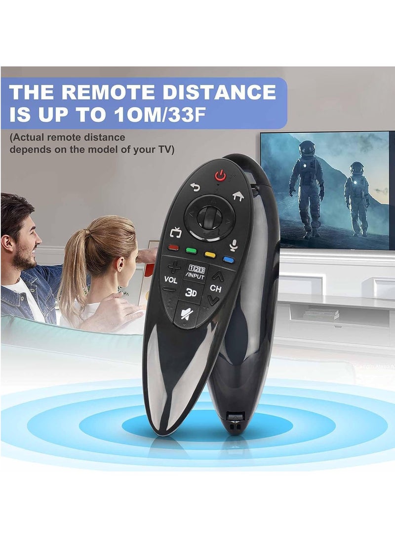 TIGER New AN-MR500G Remote Control Replacement for Smart TVs – Universal Plug-and-Play Remote Compatible with 3D Smart LED & LCD TVs, Long Range Signal, Ergonomic Design, Fast Response & Easy Setup - Image 4