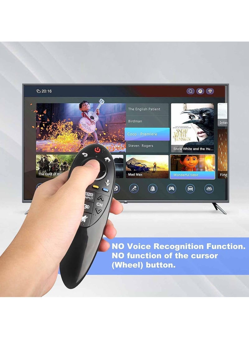 TIGER New AN-MR500G Remote Control Replacement for Smart TVs – Universal Plug-and-Play Remote Compatible with 3D Smart LED & LCD TVs, Long Range Signal, Ergonomic Design, Fast Response & Easy Setup - Image 5