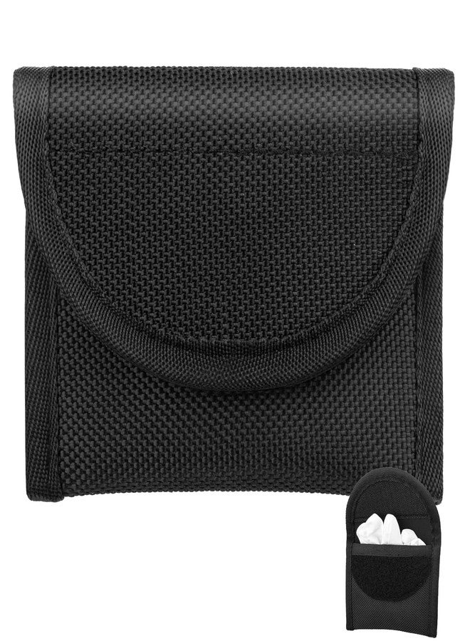 Ullnosoo Glove Pouch for Duty Belt, 2Pcs 1680D Nylon Latex Disposable Glove Holder for Firefighters, EMS, EMT, Paramedics, First Responders - Image 1