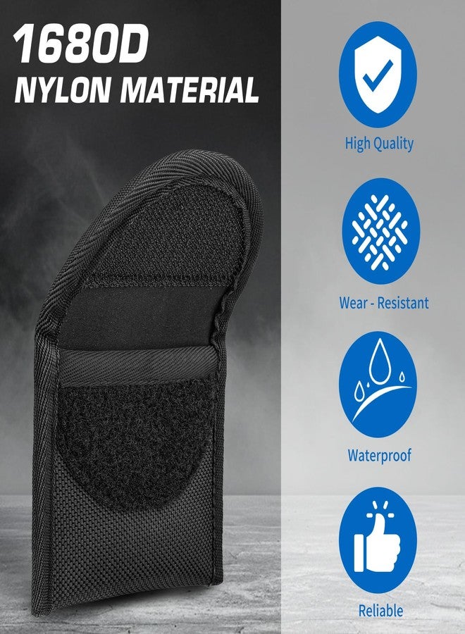 Ullnosoo Glove Pouch for Duty Belt, 2Pcs 1680D Nylon Latex Disposable Glove Holder for Firefighters, EMS, EMT, Paramedics, First Responders - Image 2