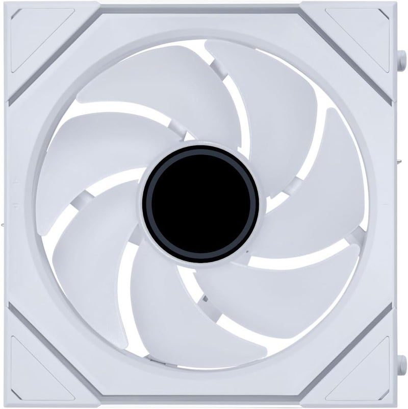 ليان لي مروحة ليان لي UNI Fan SL-Infinity Wireless - 120 حزمة فردية - تحكم بإشارة لاسلكية 2.4 جيجاهرتز - مروحة ARGB - مرآة مزدوجة اللانهاية - ضوضاء منخفضة - لا تتضمن وحدة تحكم ومطلوبة - أبيض (12SLIN1W1W) - Image 5
