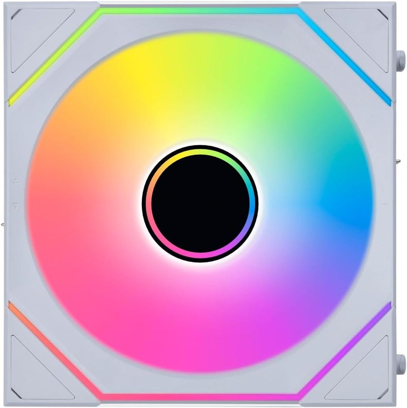 ليان لي مروحة ليان لي UNI Fan SL-Infinity Wireless - 120 حزمة فردية - تحكم بإشارة لاسلكية 2.4 جيجاهرتز - مروحة ARGB - مرآة مزدوجة اللانهاية - ضوضاء منخفضة - لا تتضمن وحدة تحكم ومطلوبة - أبيض (12SLIN1W1W) - Image 4