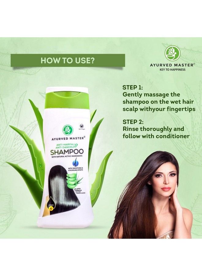 AYURVED MASTER - Aloe Vera Shampoo For Hair Growth Hair Fall Control And Dandruff Rescue Helps Strengthen Soften And Restore Shine (200) - Image 1