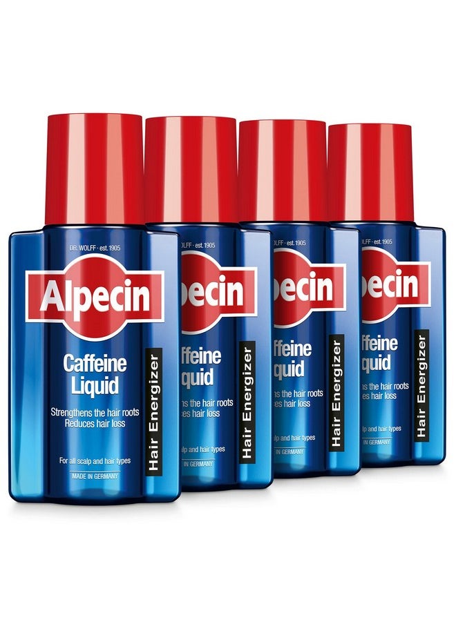 Alpecin Caffeine Liquid Scalp Tonic 4X 200Ml | Hair Tonic For Hair Growth Prevents Hair Fall | Strengthens Hair Roots Reduces Hair Loss | Hair Energizer Vitalizer | Hair Gain Tonic  - Image 1