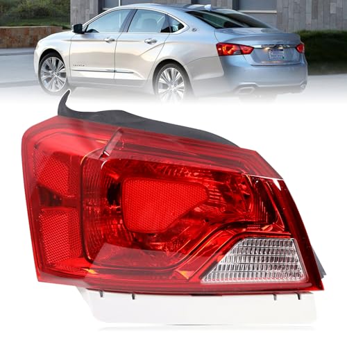 Lochnchn Rear Tail Lights Compatible with Chevy Impala 2014-2020 Outer Taillight Assembly Brake Lamp Left Driver Side Replace 84247728 GM2804116 - Image 1