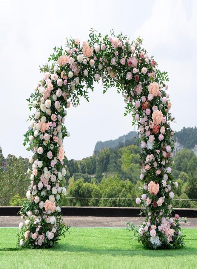 WEISPARK مجموعة زهور الكوبية الاصطناعية من ويسبارك، 100 قطعة، زهور حريرية كاملة مع سيقان، مثالية لحفلات الزفاف والمناسبات المنزلية وحفلات استقبال المولود (لون وردي فاتح). - Image 4