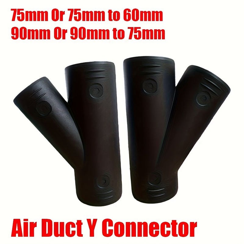 Y Type Exhaust Diverter Connector 75mm for Air Diesel Parking Heaters - Image 1