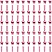 ywmigl 50 Pcs Party Blowers for Kids Funny Blower Noise Makers Blowouts Horns Whistles Perfect for Birthday Parties New Years Sporting Events Party Supplies Pink - Image 2