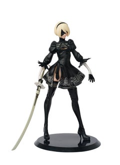NieR: Automata 2B NieR Sister 2D Model Figurine Display, Approximately 27cm High