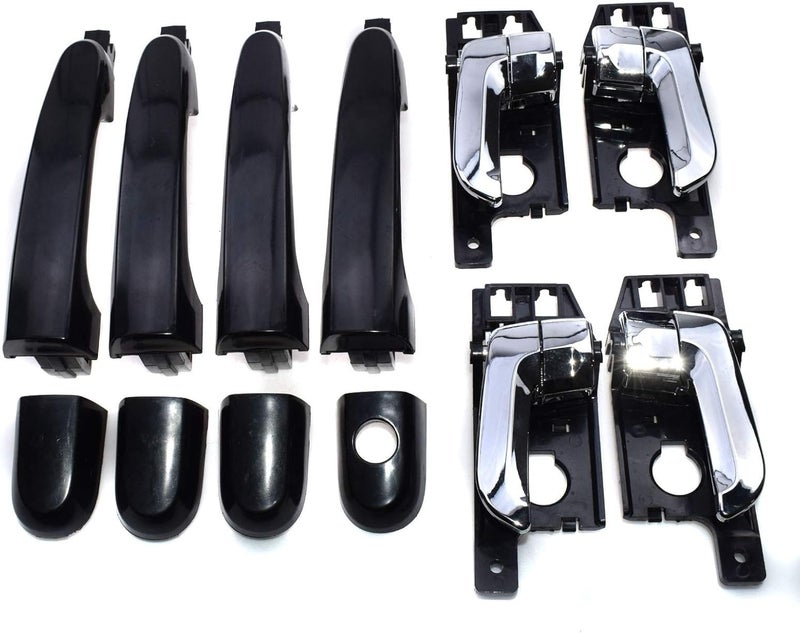 QASULER 8 Pcs Door Handle Set for Kia Sportage 2005-2010 - Image 2