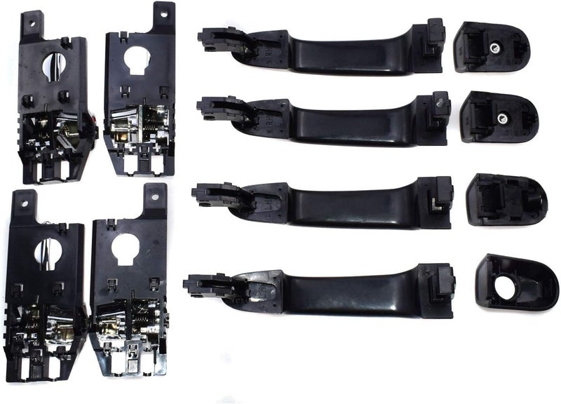 QASULER 8 Pcs Door Handle Set for Kia Sportage 2005-2010 - Image 3