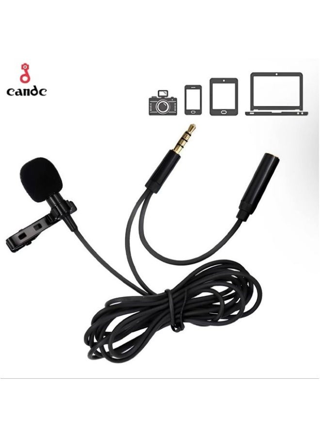 كاند سي ميكروفون ياقة احترافي Candc DC-C5 (Lavalier) - Image 2