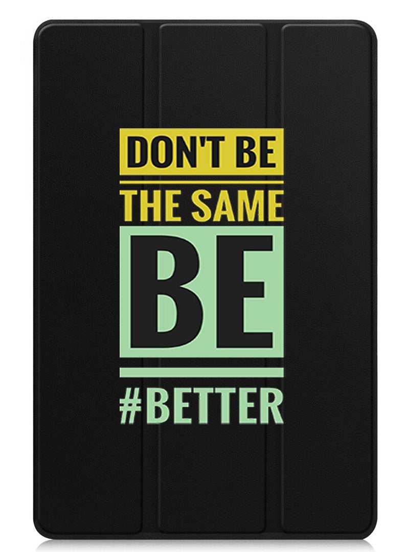 Theodor Protective Flip Case For Apple iPad Air 11 (2024) With Trifold Stand Auto Wake Sleep Shockproof Cover Dont be the same - Image 1