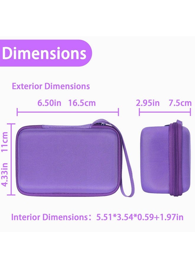 Aenllosi Era Case For Anchioo/For Esoxoffore Instant Print Camera Toys,Kids Selfie Digital Camera Photo Paper & Color Pen Holder By Aenllosi(Purple,Case Only)  - Image 4